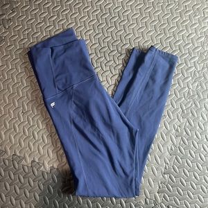 Fabletics maternity high waist legging (navy) size small